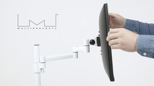 MULTIBRACKETS VESA Deskmount Officeline Single Ii White (7350073735174)