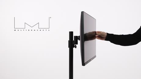 Multibrackets M VESA Deskmount Officeline Single monteringssett - for LCD-skjerm - svart (7350073735822)