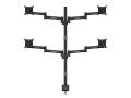 MULTIBRACKETS M VESA Deskmount Officeline Quad Black (7350073735891)