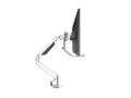 MULTIBRACKETS M VESA Gas Lift Arm w. Duo Crossbar 2 - Monteringssats (vridbar arm, bordsfäste,  tvärstag) för 2 LCD-bildskärmar - aluminium - silver - skärmstorlek: 15"-32" (7350073736362)