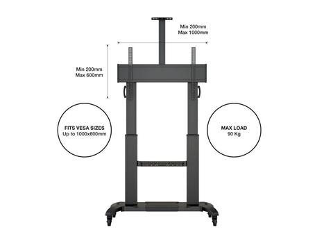 MULTIBRACKETS M Public Floorstand Dual Pillar 180 HD (7350073736324)