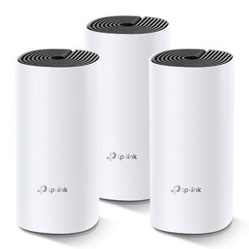 TP-LINK k DECO M4 - Wi-Fi system (3 routers) - mesh - GigE - 802.11a/ b/ g/ n/ ac - Dual Band (DECO M4(3-PACK))