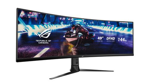 ASUS 49 " Skærm ROG Strix XG49VQ - Sort - 4 ms AMD FreeSync 2 (90LM04H0-B01170)