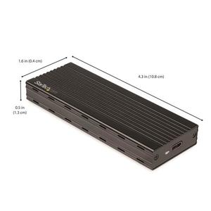 STARTECH M.2 NVMe Enclosure - USB 3.1 Gen 2 Type-C (M2E1BMU31C)