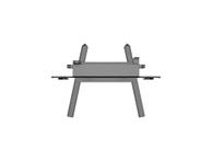 Multibrackets M Motorized Floorstand - stativ - motorisert - for LCD-TV - svart (7350073736751)