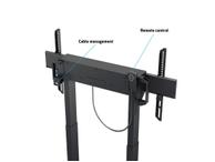 Multibrackets M Motorized Floorstand - stativ - motorisert - for LCD-TV - svart (7350073736751)