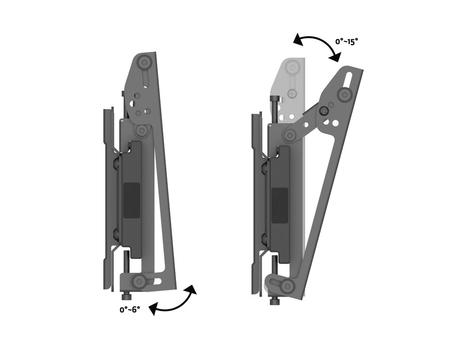 MULTIBRACKETS M Wallmount Pro MBW3U Tilt 200 Black (7350073737048)