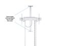 MULTIBRACKETS M Motorized Floorstand Inc cabinet & camerashelf 120kg (7350073736782)