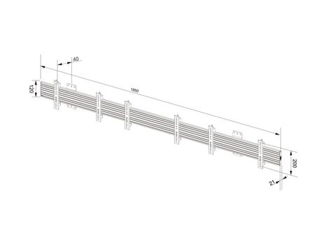 MULTIBRACKETS M Wallmount Pro MBW3U Fixed 200 Black (7350073737017)