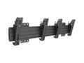MULTIBRACKETS PRO Series M Wallmount Pro MBW2U Tilt 200 - Konsol - för 2 LCD-bildskärmar - plast, aluminium, stål - svart - skärmstorlek: 27"-32" - väggmonterbar