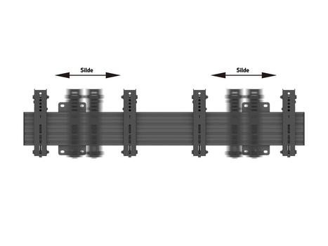 MULTIBRACKETS M Wallmount Pro MBW2U Tilt 200 Black (7350073737031)