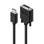 ALOGIC DisplayPort to DVI-D Kabel M/M 1m schwarz