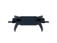 Multibrackets M Public Floorstand Dual Pillar 180 HD with AV Cabinet - vogn - for LCD-skjerm - svart (7350073737680)