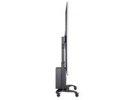 Multibrackets M Public Floorstand Dual Pillar 180 HD with AV Cabinet - vogn - for LCD-skjerm - svart (7350073737680)