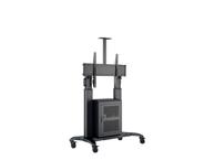 Multibrackets M Public Floorstand Dual Pillar 180 HD with AV Cabinet - vogn - for LCD-skjerm - svart (7350073737680)