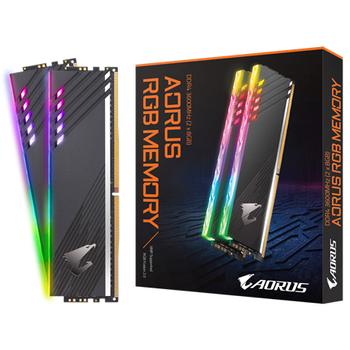 GIGABYTE Aorus 16 GB kit 3600 MHz DDR4 RGB, 2x8GB (GP-AR36C18S8K2HU416R)