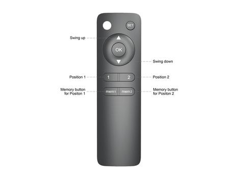 MULTIBRACKETS M Motorized Ceiling Mount 32"-70" (7350073737888)