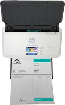 HP Scanjet Pro N4000 snw1 Sheet-feed Document scanner CMOS CIS Duplex 216x3100mm 600x600dpi 40ppm ADF 50sheets 4000scans LAN Wi-Fi (6FW08A#B19)