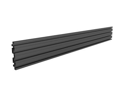 MULTIBRACKETS M Pro Series - Single Screen Rail 100cm Black (7350073738021)