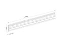 MULTIBRACKETS M Pro Series - Single Screen Rail 100cm (7350073738021)
