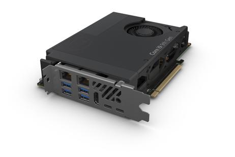 Intel Next Unit of Computing Kit 9 Extreme Compute Element - NUC9i9QNB - kort - Core i9 9980HK 2.4 GHz - 0 GB - uten HDD (BKNUC9I9QNB)