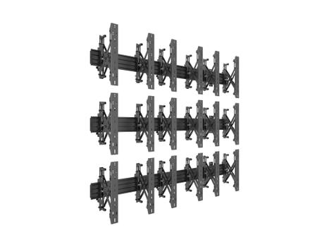 MULTIBRACKETS M Wallmount Pro MBW3x3UP Push In Pop Out Black (7350073735051)