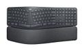 LOGITECH Ergo Draadloos toetsenbord QWERTZ (DE) Met bluetooth Grafiet K860
