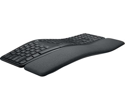 LOGITECH h ERGO K860 - Keyboard - wireless - 2.4 GHz, Bluetooth 5.0 - Pan Nordic (920-009168)