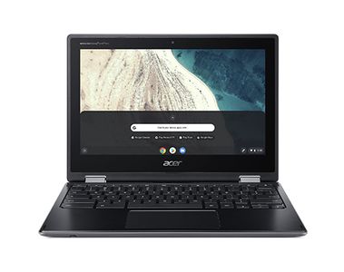 ACER Chromebook Spin 511 R752T-C3Q6 - Flipputformning - Intel Celeron N4020 / 1.1 GHz - Chrome OS - UHD Graphics 600 - 4 GB RAM - 32 GB eMMC - 11.6" AHVA pekskärm 1366 x 768 (HD) - Wi-Fi 5 - sha-svart - kb (NX.HPWED.001)