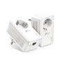 TP-LINK k Powerline TL-PA7017P - V4 - Starter Kit - powerline adapter kit - GigE, HomePlug AV (HPAV), HomePlug AV (HPAV) 2.0, IEEE 1901 - wall-pluggable (pack of 2) (TL-PA7017P KIT)