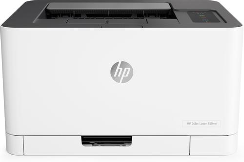 HP P Color Laser 150nw - Printer - colour - laser - A4/Legal - 600 x 600 dpi 4 ppm (colour) - up to 18 ppm - capacity: 150 sheets - USB 2.0, LAN, Wi-Fi(n) (4ZB95A#B19)