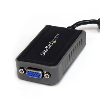 STARTECH USB VGA EXTERNAL DUAL OR MULTI MONITOR VIDEO ADAPTER CABL (USB2VGAE2)