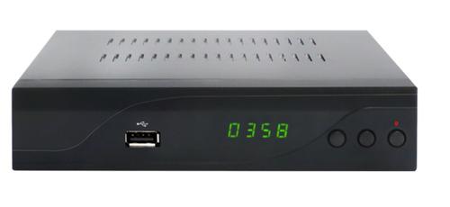 DENVER DVBC-120, Kabel, Fuld HD, DVB-C, 4:3,16:9, MPEG4, JPEG (DVBC-120)