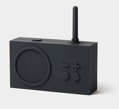 LEXON TYKHO3 FM radio and wireless speaker dark grey (LA119G3)