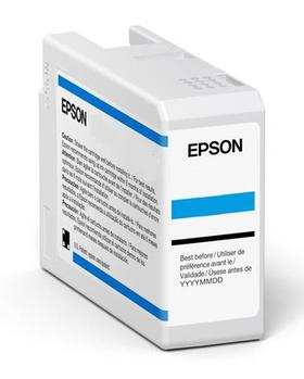 EPSON n T47A2 - 50 ml - cyan - original - ink cartridge - for SureColor SC-P900, SC-P900 Mirage Bundling (C13T47A200)