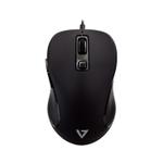 V7 PRO USB 6-BUTTON WIRED MOUSE FRONT/ BACK BUTTON/ ADJUSTABLE DPI PERP (MU300)