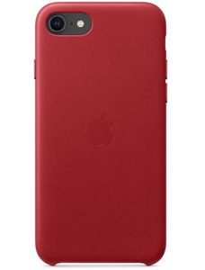 APPLE Leather Case iPhone SE (2020) RÃ¸d (MXYL2ZM/A)