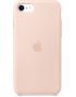 APPLE Silicone Case iPhone SE (2020), iPhone 8, iPhone 7 Rosa sand