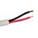 SCP SCP SP-1.5/ 2-LSZH-WT - 1.5mm² 2-Conductor,  100V Sp. Cable, Low Smoke/ Zero Halogen, 305m spool, White