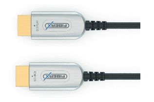 FiberX Serie - HDMI 4K Fiber Extender Cable - 7,5m, Black, HDMI: Han - HDMI: Han (FX-I350-007)