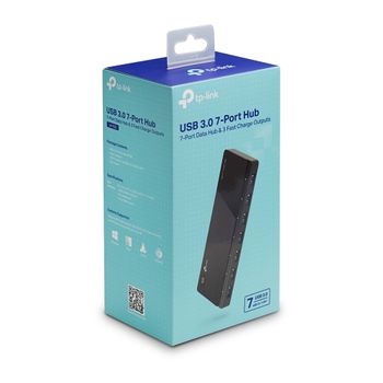 TP-LINK 7-port USB 3.0 Hub Desktop 12V/2.5A power adapter included (UH700)