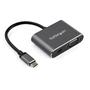 STARTECH StarTech.com USB C Multiport Video Adapter, USB-C to 4K 60Hz Mini DisplayPort 1.2 or 1080p VGA Monitor Adapter, USB Type-C 2-in-1 MDP HBR2 HDR/VGA Display Converter, Works w/ Thunderbolt 3 - USB-C 2 i
