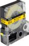 EPSON LC-2YBP9 Pastel Black on Yellow tape 6mm