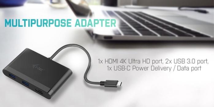I-TEC USB C TRAVEL ADAPTER W P (C31DTPDHDMI)