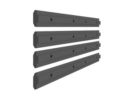 MULTIBRACKETS M Pro Series Rail Extension Black (7350073736867)