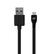 ZAGG / INVISIBLESHIELD MOPHIE CHARGE AND SYNC CABLE USB-A TO MICRO USB 1M. BLACK ACCS