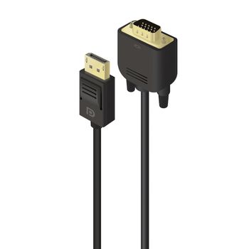 ALOGIC Adapter DispayPort to VGA M/M 2m schwarz (DP-VGA-02-MM)