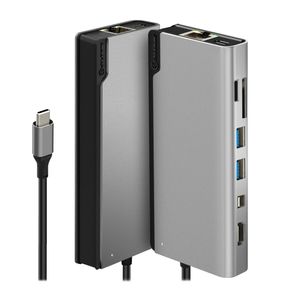 ALOGIC Ultra Series USB-C Dock PLUS with Power Delivery USB-C 3.1 / Thunderbolt 3 Dockingstation (ULDPLS-SGR)