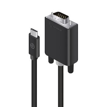 ALOGIC 2M Usb-C To Vga Cable - Male (ELUCVG-02RBLK)