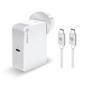 ALOGIC USB-C Wall Charger 60W - White (WCC60WH)